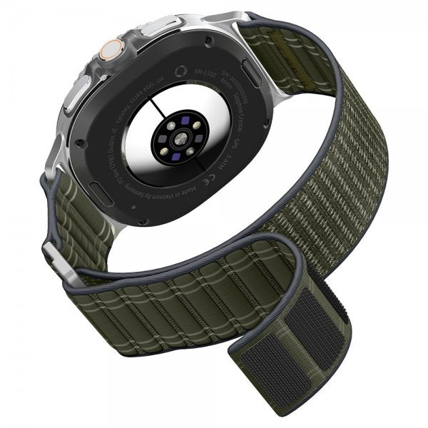 Spigen Samsung Galaxy Watch 8 40/44mm/Classic 46mm Armbånd WBF0 Grønn