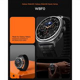 Spigen Samsung Galaxy Watch 8 40/44mm/Classic 46mm Armbånd WBF0 Svart