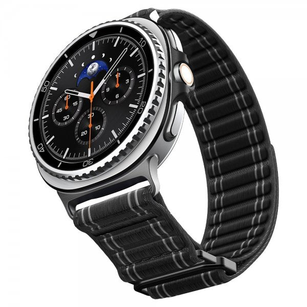Spigen Samsung Galaxy Watch 8 40/44mm/Classic 46mm Armbånd WBF0 Svart