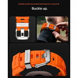 Spigen Samsung Galaxy Watch 8 40/44mm/Classic 46mm Armbånd WBS2 Oransje