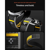 Spigen Samsung Galaxy Watch 8 40/44mm/Classic 46mm Armbånd Athlex Air Active Black