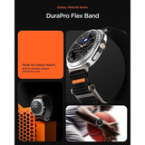 Spigen Samsung Galaxy Watch 8 40/44mm/Classic 46mm Armbånd DuraPro Flex Svart