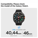 Spigen Samsung Galaxy Watch 8 40/44mm/Classic 46mm Armbånd Lite Fit Svart