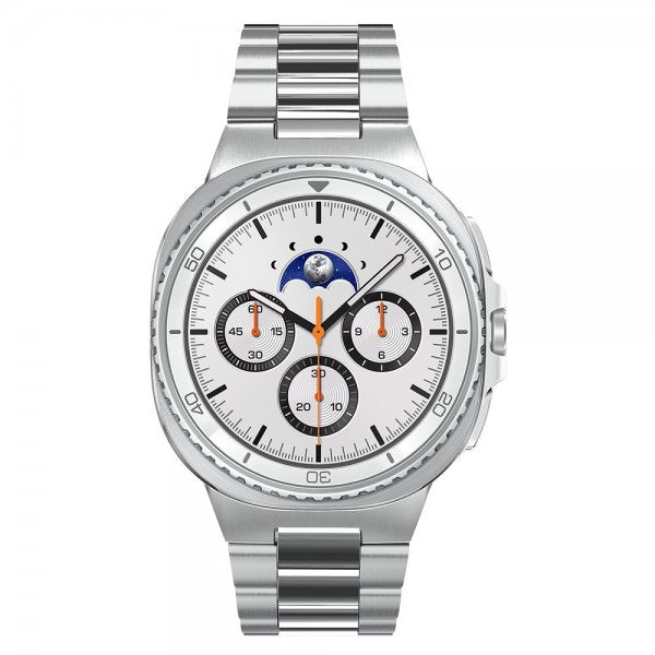 Spigen Samsung Galaxy Watch 8 40/44mm/Classic 46mm Armbånd Modern Fit Sølv