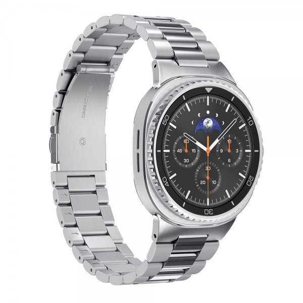 Spigen Samsung Galaxy Watch 8 40/44mm/Classic 46mm Armbånd Modern Fit Sølv