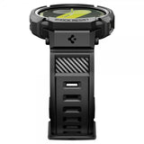 Spigen Samsung Galaxy Watch 8 40mm Armbånd og Deksel Rugged Armor Pro Matte Black