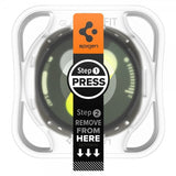 Spigen Samsung Galaxy Watch 8 44mm Skjermbeskytter GLAS.tR EZ Fit 2-pakning