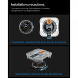 Spigen Samsung Galaxy Watch 8 Classic 46mm Skjermbeskytter GLAS.tR EZ Fit 2-pakning