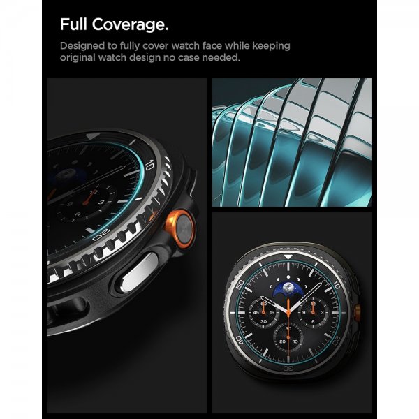 Spigen Samsung Galaxy Watch 8 Classic 46mm Skjermbeskytter GLAS.tR EZ Fit 2-pakning