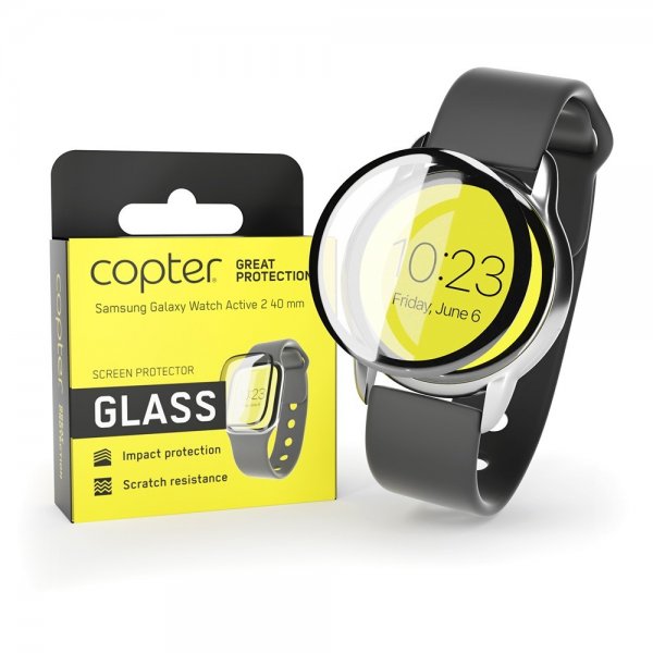 Copter Samsung Galaxy Watch Active 2 40mm Skjermbeskytter Exoglass Curved