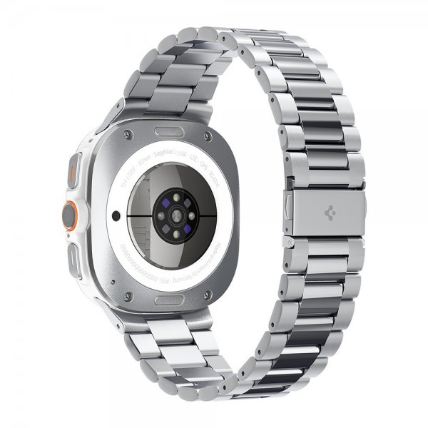 Spigen Samsung Galaxy Watch Ultra 47mm Armbånd Modern Fit 316L Sølv