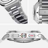 Spigen Samsung Galaxy Watch Ultra 47mm Armbånd Modern Fit 316L Sølv