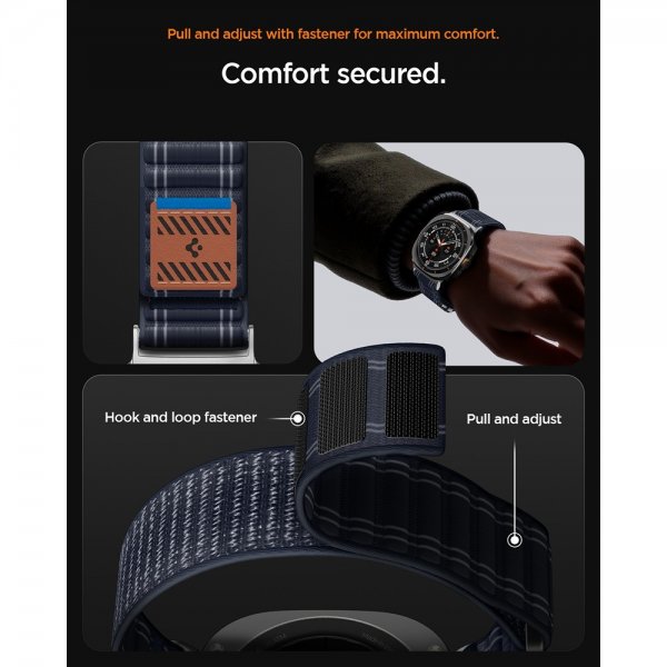 Spigen Samsung Galaxy Watch Ultra 47mm Armbånd WBF0 Navy