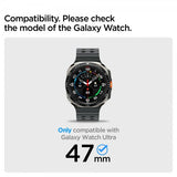Spigen Samsung Galaxy Watch Ultra Armbånd DuraPro Flex Svart