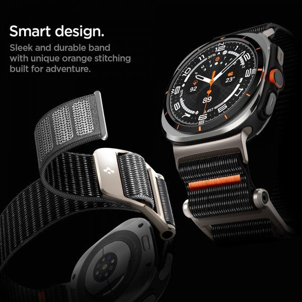 Spigen Samsung Galaxy Watch Ultra Armbånd DuraPro Flex Svart