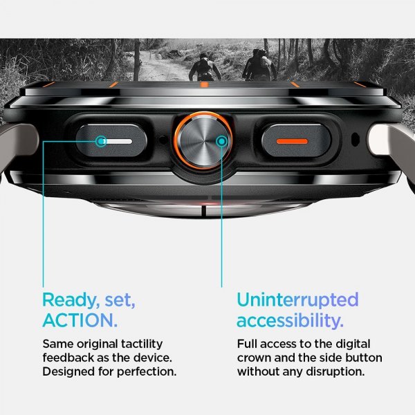 Spigen Samsung Galaxy Watch Ultra Armbånd Lite Fit Svart