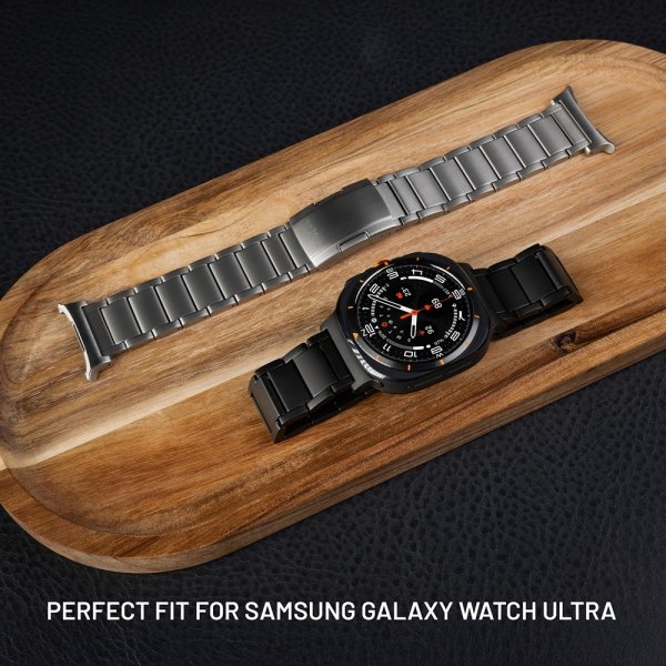 Fixed Samsung Galaxy Watch Ultra Armbånd Titanium Strap Natural