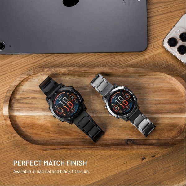 Fixed Samsung Galaxy Watch Ultra Armbånd Titanium Strap Natural