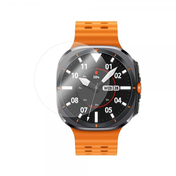 Fixed Samsung Galaxy Watch Ultra Skjermbeskytter Herdet glass 2-pakning