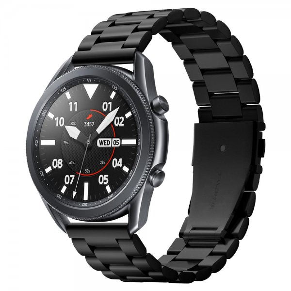 Spigen Samsung Galaxy Watch 22mmArmbånd Modern Fit Svart