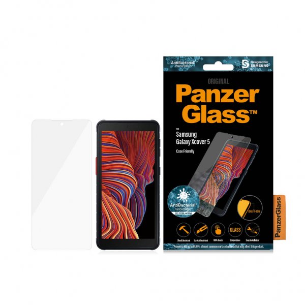 PanzerGlass Samsung Galaxy XCover 5 Skjermbeskytter CaseFriendly