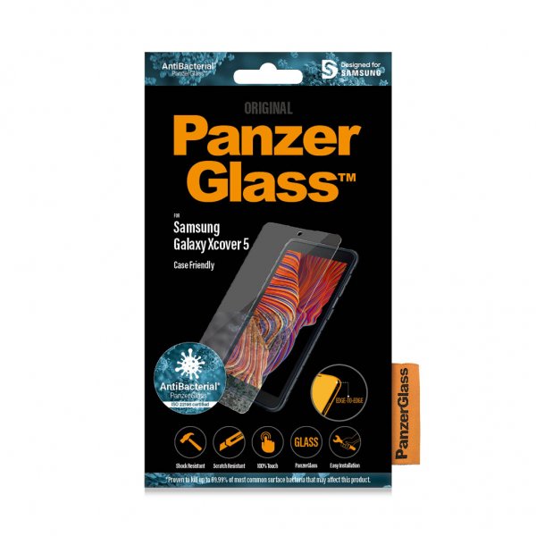 PanzerGlass Samsung Galaxy XCover 5 Skjermbeskytter CaseFriendly