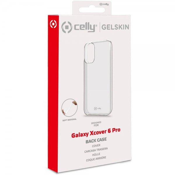 Celly Samsung Galaxy Xcover 6 Pro Deksel GELSKIN Klar