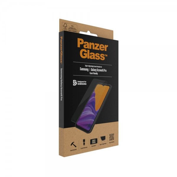 PanzerGlass Samsung Galaxy Xcover 6 Pro Skjermbeskytter Edge-to-Edge Case Friendly