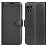 Samsung Galaxy XCover 7 Etui Litchi Svart