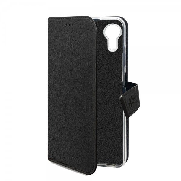 Celly Samsung Galaxy XCover 7 Etui Wally Wallet Case Svart