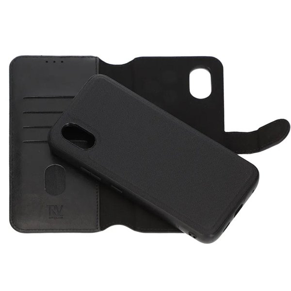 Rvelon Samsung Galaxy XCover 7 Etui Detachable Wallet Case Svart
