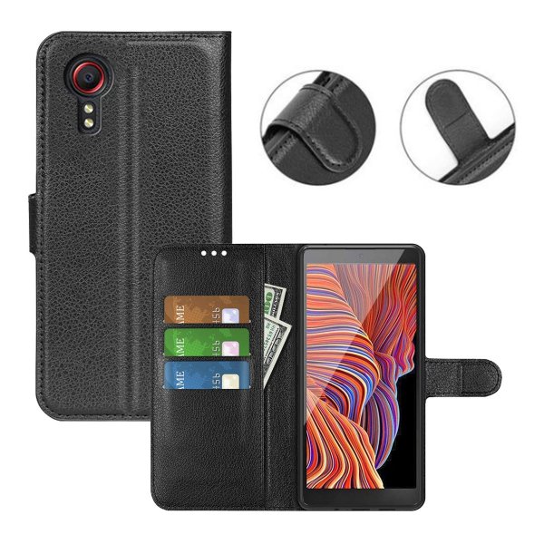 Samsung Galaxy XCover 7 Etui med Stativ Svart