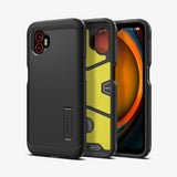 Spigen Samsung Galaxy XCover 7 Pro Deksel Tough Armor Svart