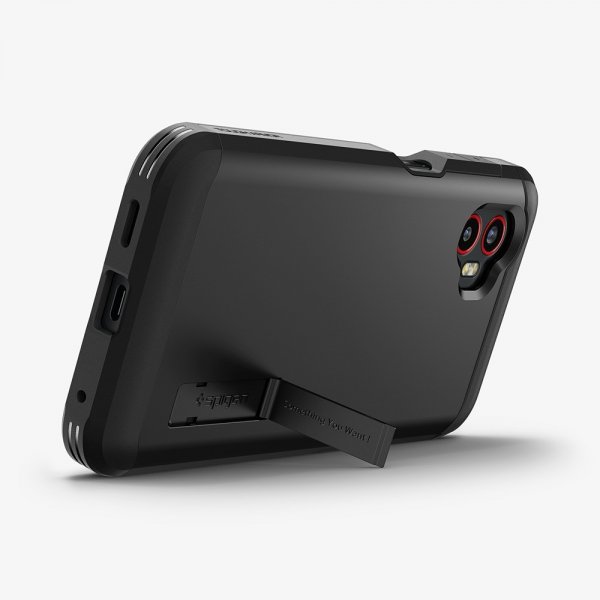 Spigen Samsung Galaxy XCover 7 Pro Deksel Tough Armor Svart