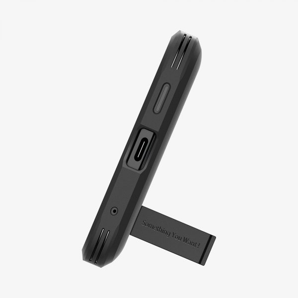Spigen Samsung Galaxy XCover 7 Pro Deksel Tough Armor Svart