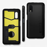 Spigen Samsung Galaxy XCover Pro Deksel Tough Armor Svart