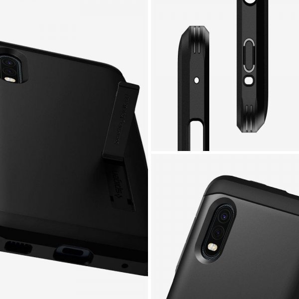 Spigen Samsung Galaxy XCover Pro Deksel Tough Armor Svart