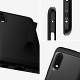 Spigen Samsung Galaxy XCover Pro Deksel Tough Armor Svart