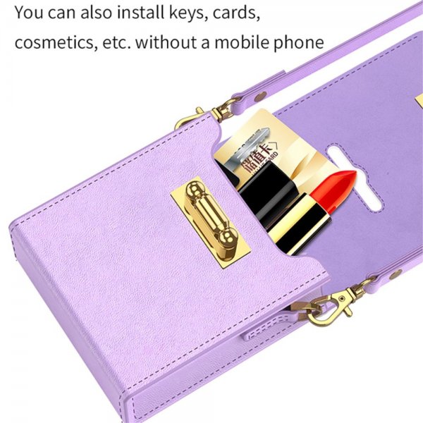 GKK Samsung Galaxy Z Flip 3/4/5 Etui med Skulderstropp Grønn