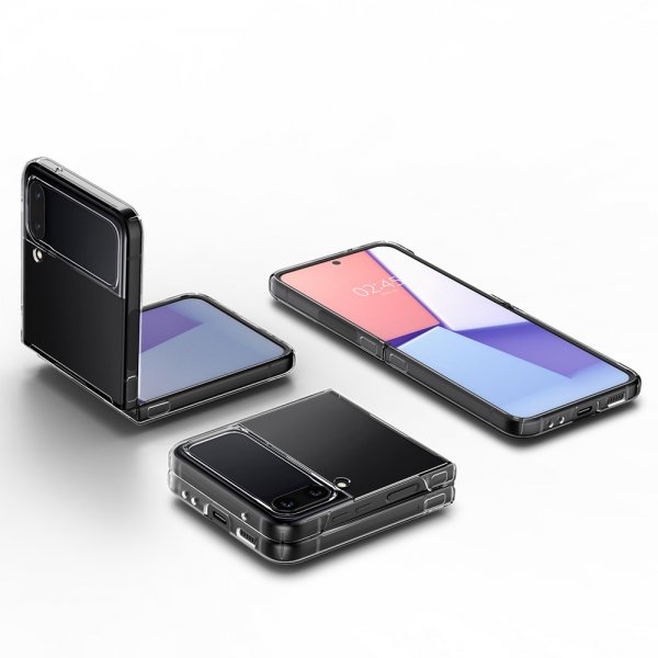 Spigen Samsung Galaxy Z Flip 4 Deksel AirSkin Crystal Clear