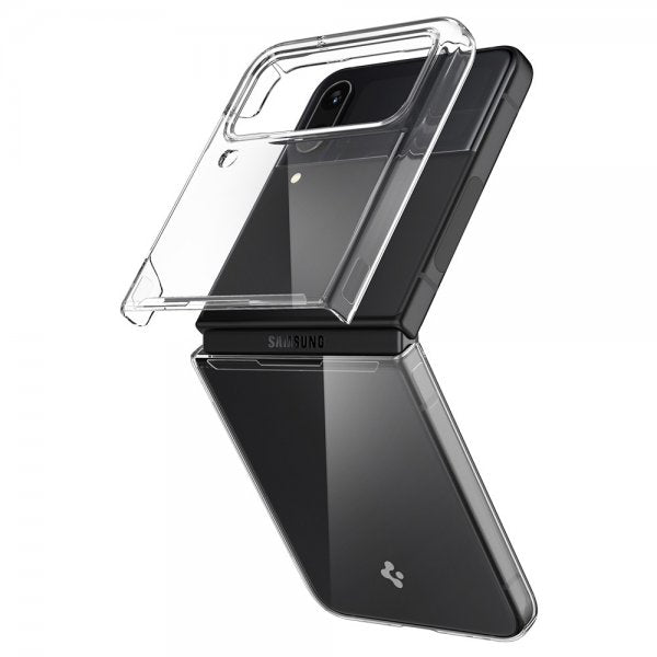 Spigen Samsung Galaxy Z Flip 4 Deksel AirSkin Crystal Clear