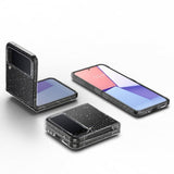 Spigen Samsung Galaxy Z Flip 4 Deksel Air Skin Glitter Crystal Quartz