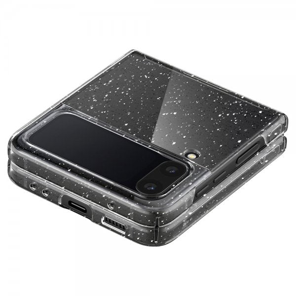 Spigen Samsung Galaxy Z Flip 4 Deksel Air Skin Glitter Crystal Quartz