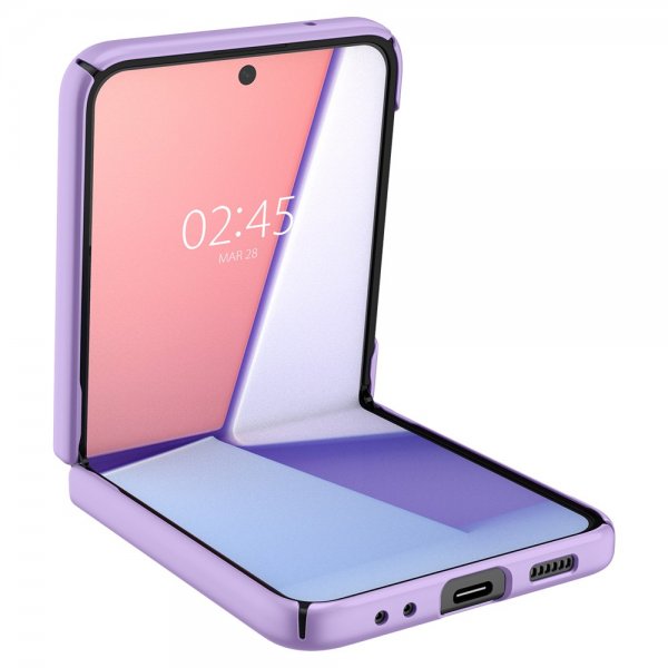 Spigen Samsung Galaxy Z Flip 4 Deksel AirSkin Rose Purple