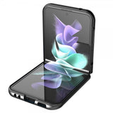 Lc.Imeeke Samsung Galaxy Z Flip 4 Deksel Skinntekstur Rosa