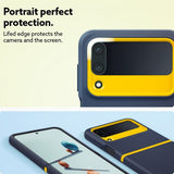 Caseology Samsung Galaxy Z Flip 4 Deksel Nano Pop Blueberry Navy