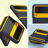 Caseology Samsung Galaxy Z Flip 4 Deksel Nano Pop Blueberry Navy