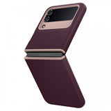 Caseology Samsung Galaxy Z Flip 4 Deksel Nano Pop Burgundy Bean