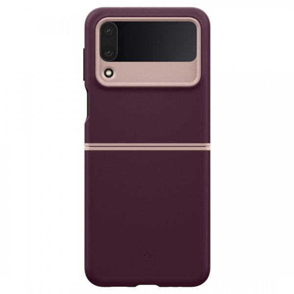 Caseology Samsung Galaxy Z Flip 4 Deksel Nano Pop Burgundy Bean
