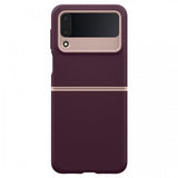 Caseology Samsung Galaxy Z Flip 4 Deksel Nano Pop Burgundy Bean
